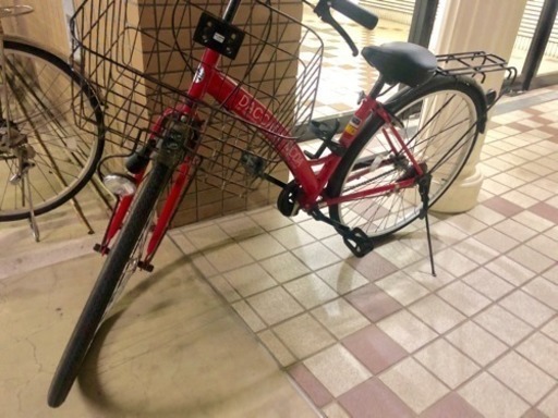 サイクルあさひ製27インチ通学自転車 ☆メガトランス☆新古車