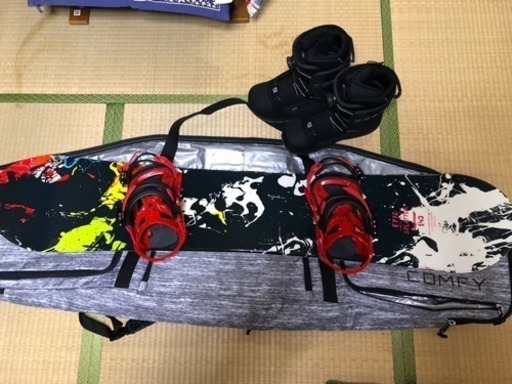 スノーボードセット売ります (超お得半額以下)