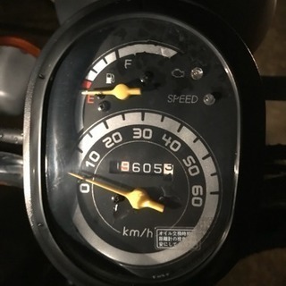 原付バイク ホンダ トゥデイ 黒