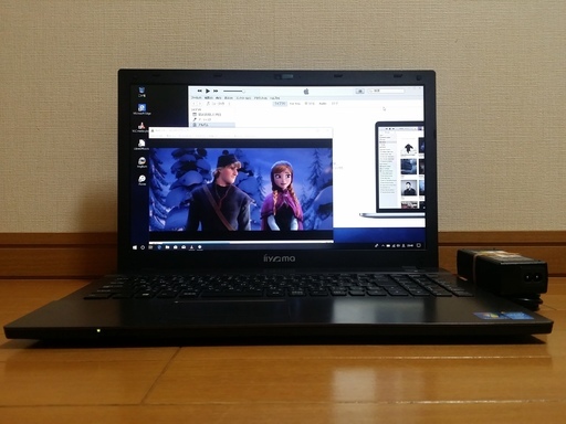 Windows10 SSD240 第四世代 i3 搭載 薄型ノートパソコン USBマウスプレゼント中 (15.6型 iiyama Office2016)
