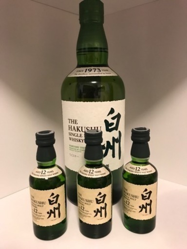 好評高品質 ミニボトル サントリー 白州12年 50ml tlmSQ-m59471302890