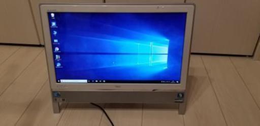 Core i5♪NEC一体型パソコン Windows10 VN770/C ワイヤレスキーボード及びマウス付