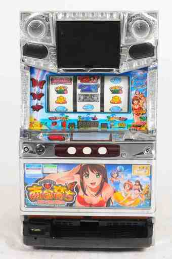 【取引中】Q-BE031 パチスロ 実機 オリンピア キュインぱちすろ 南国育ち 1st vacation オートベット