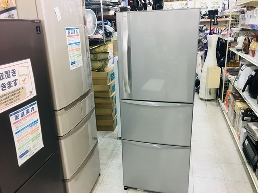 【安心の６ヶ月保証】TOSHIBA　340L3ドア冷蔵庫【トレファク越谷店】