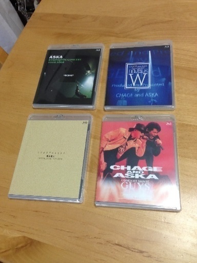 【新品・未開封】CHAGE and ASKA  blu-ray 4枚セット