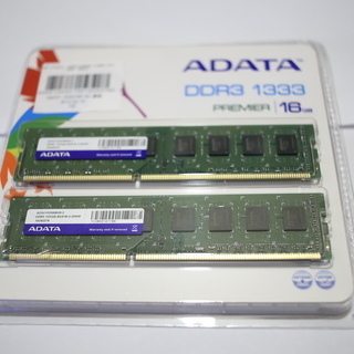 増設メモリADATA DDR3-1333/PC3-10600 8...