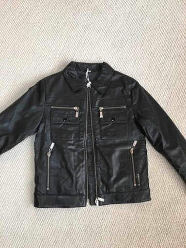 Dior キッズ 140 新品タグ付き レザージャケット クリスチャンディオール