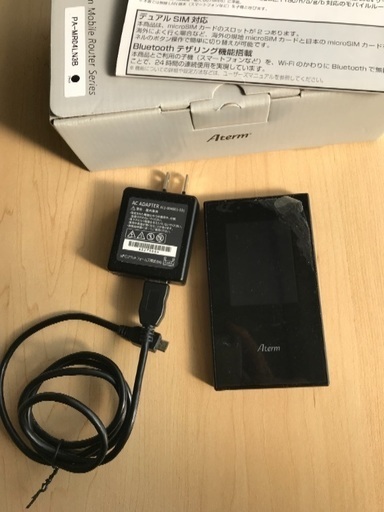 モバイルルーター　NEC Aterm MR04LN　中古