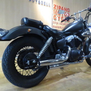 YAMAHA XV250 VIRAGO 3DM ヤマハ ビラーゴ 250cc ブラックアウト ラットスタイル 9930km ブラック アメリカン バイク 札幌発