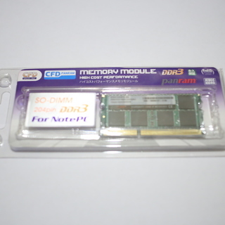 ノートPC用メモリ PC3-10600(DDR3-1333) 4...