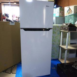 Hisense 2ドア冷蔵庫 HR-B1201 ホワイト 2018年製 冷蔵庫・冷凍庫