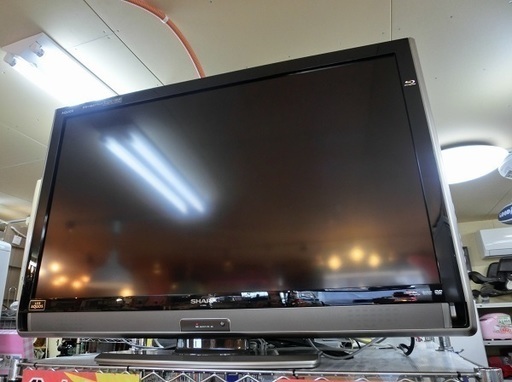 【販売終了しました。ありがとうございます。】SHARP　40インチ　BDレコーダー内臓　LED液晶テレビ　LC-40DX3　2011年製　中古品