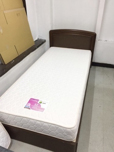 【美品】 大田区送料無料 フランスベッド 引き出し付きフレーム マットレス 日本製