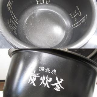新生活！8640円 三菱 1升炊 IHジャー炊飯器 炭炊釜 2014年製 J-V18J2 ブラック