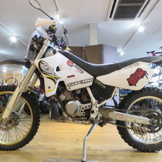 YAMAHA DT200 WR 3XP 近代化 フルカスタム ヤマハ 6809km 200cc バイク ホワイト 社外パーツ多数 2サイクル オフロード ダブルアール 札幌