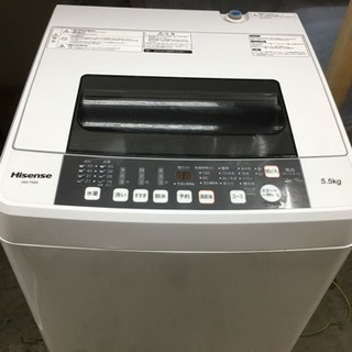 ニックネーム 中村健一様 洗濯機 5.5kg洗い ハイセンス 美品