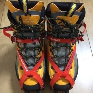 モンベル 冬用登山靴(アイゼン付き)