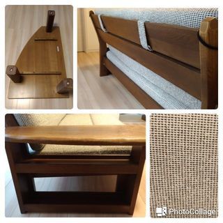 飛騨の家具メーカーイバタインテリア　テーブル＆ソファセット