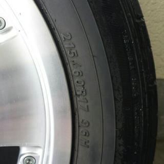 ディッシュホイールタイヤセット中古