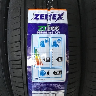 カードOK！！　激安新品未使用　ZEETEX ZT1000 165/55R14 72V　４本コミコミ！！