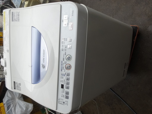 西７６６　シャープ　全自動洗濯機　５．５KG　２０１４年製　ES-TG55L-A　乾燥機能付き