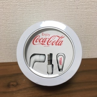 【新品未使用】コカコーラ イヤホン 白