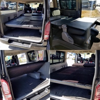 商談中・・・　車中泊 キャンプ  ハイエース 200系  ベッドキット リクライニングベット