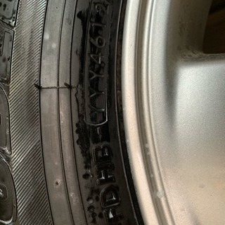 売却済み　ハイエース用スタッドレス  １６インチアルミホイール  トヨタ純正