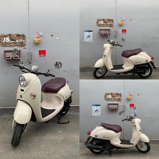 ♪綺麗だけどお安くします♪ホワイト♪ヤマハ　ビーノFI　50cc　ＳＡ37Ｊ　　美車/清掃済み/配達可♪画像ではクリーム系色に見えますが綺麗な白色です♪