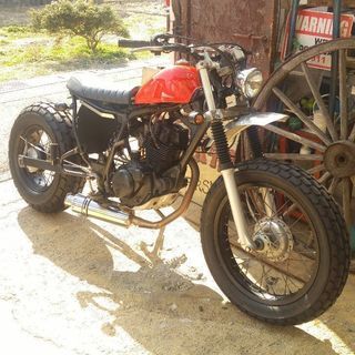 TW200トラッカーカスタムバイク☆TWベース 新品社外パーツ多数
