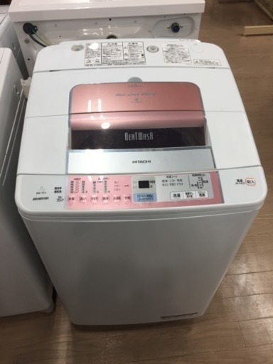 【6ヶ月安心保証付き】HITACHI 簡易乾燥機能付洗濯機