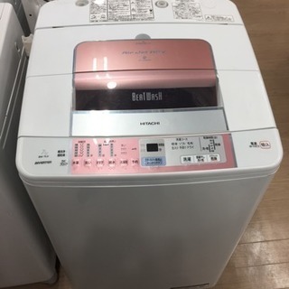 安心動作保証6ヶ月付！日立の簡易乾燥付洗濯機