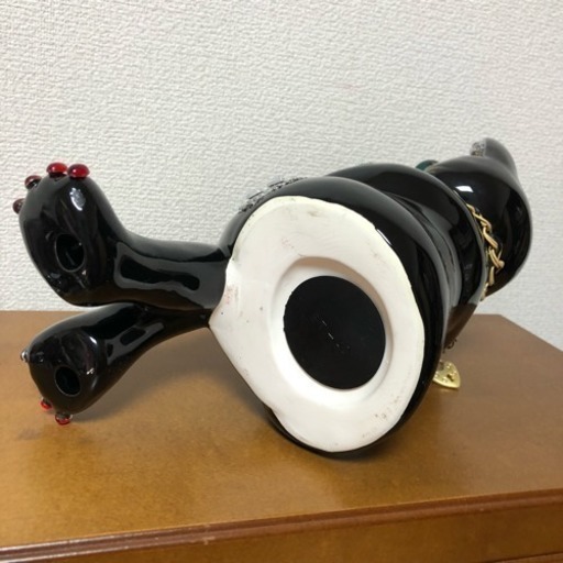 猫の貯金箱 装飾オシャレ黒猫陶器招き猫 ブラック黒 みら プロフ 猫の貯金箱 装飾オシャレ黒猫陶器招き猫 ブラック黒 みら プロフ