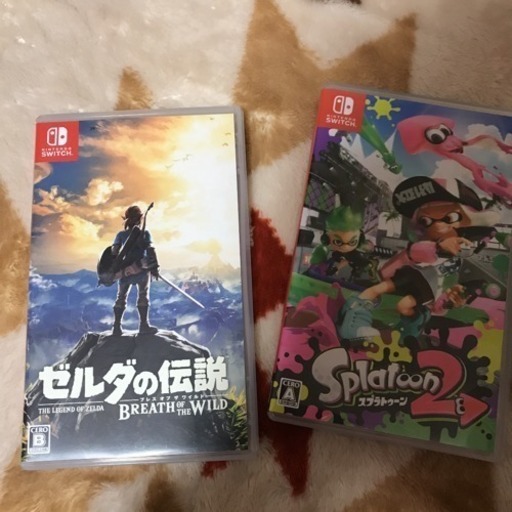 Switch ゼルダの伝説とスプラトゥーン2