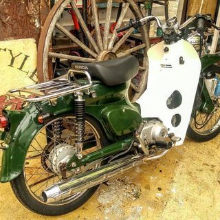 スーパーカブクラシックカスタムバイク☆C50スタンダードベース 新品