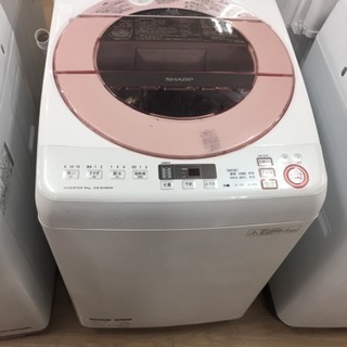○【6ヶ月安心保証付き】SHARP 簡易乾燥機能付洗濯機 2016年製