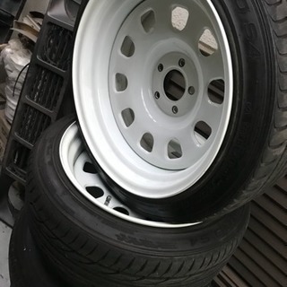 17インチ 極太 美品 タイヤ付き 特注品らしいです