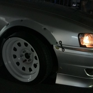 17インチ 極太 美品 タイヤ付き 特注品らしいです