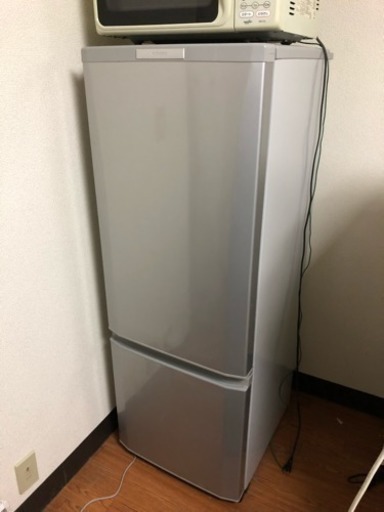 【2/22まで】三菱ノンフロン冷凍冷蔵庫 MR-P17X-S 2ドア 168L