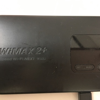 WIMAX2 Speed Wi-Fi NEXT WX02 ブラック