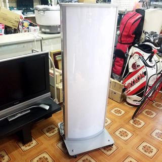 美品 タテヤマアドバンス 電飾看板 両面 自立型 キャスター付 屋外用 電光