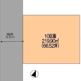 熊谷市樋春第三期分譲地　10区画　66.52坪 765万円