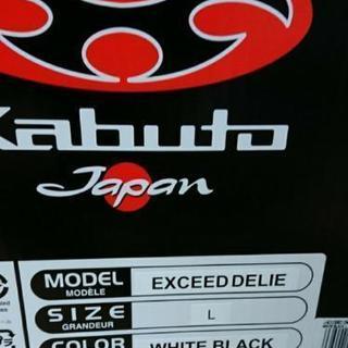 🎵💴値下げ⤵️新品未使用🎵  OGK  Kabuto  EXCEED  DELIE  Lサイズ(59cm-60cm)  ホワイトブラック
