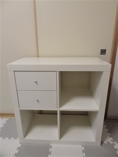 Ikea 棚 白 引き出し付 けー 西宮北口の収納家具 棚 シェルフ の中古あげます 譲ります ジモティーで不用品の処分