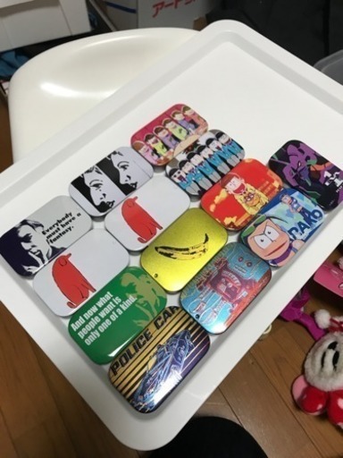 アンディ ウォーホルの缶 味覚糖 おそ松さんヱヴァンゲリヲン サプリ入れなどに まゆしぃ 足利の生活雑貨の中古あげます 譲ります ジモティーで不用品の処分