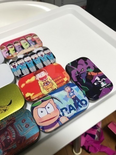 アンディ ウォーホルの缶 味覚糖 おそ松さんヱヴァンゲリヲン サプリ入れなどに まゆしぃ 足利の生活雑貨の中古あげます 譲ります ジモティーで不用品の処分