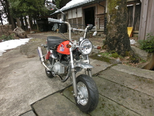 モンキー　Z50J 12V　改造多数　調子良いです
