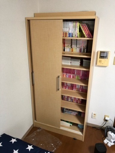 2 26優先 多段調整 本棚 ブックラック スライド扉 引き違い 書庫 書棚 コミックストッカー 文庫本に Mnbfx400 大和高田の収納家具 本棚 の中古あげます 譲ります ジモティーで不用品の処分