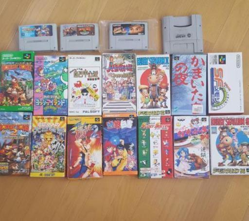 スーパーファミコン　カセットまとめ売り