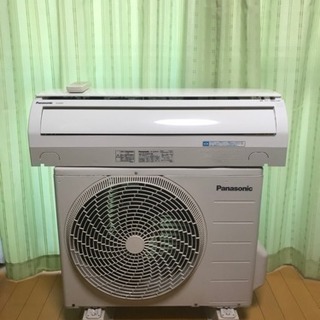 ㊗️週末特価‼️ナノイー 12畳まで❗️取付込❗️Panasonicエアコン